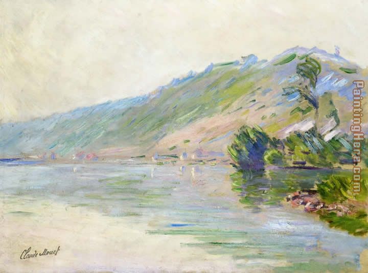 The Seine at Port-Villes Clear Weather painting - Claude Monet The Seine at Port-Villes Clear Weather art painting